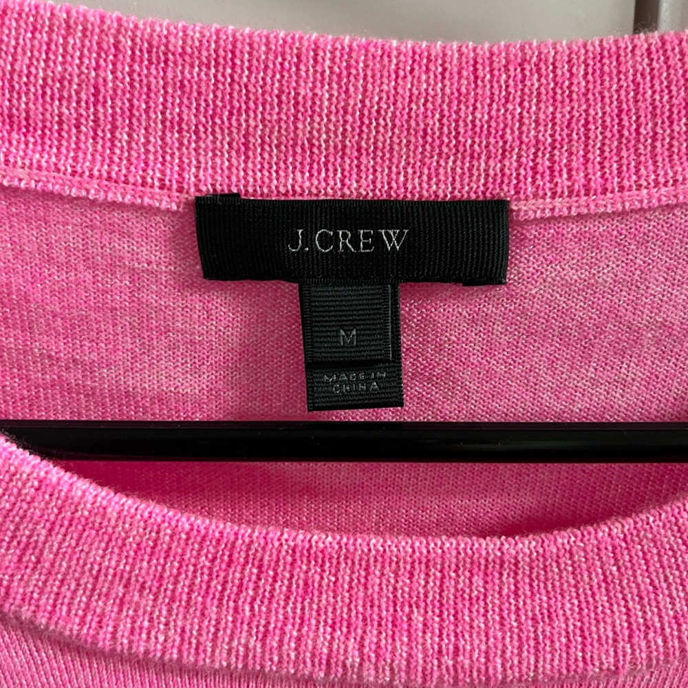 J Crew light weight crew sweater.